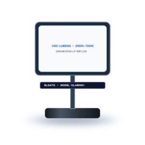Elgato Key Light Air Professional 1400-Lumen Edge-Lit Wi-Fi Studio Panel