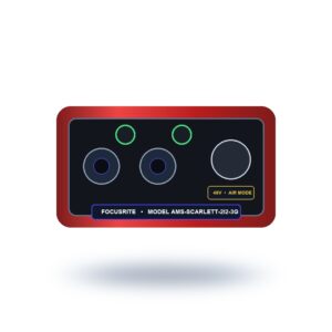 Focusrite Scarlett 2i2 3rd Gen 2x2 USB Audio Recording Interface