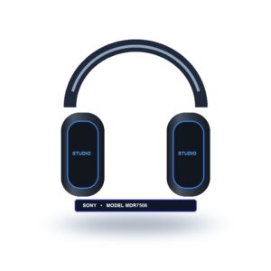 Sony MDR-7506 Professional Large Diaphragm Foldable Studio Headphones